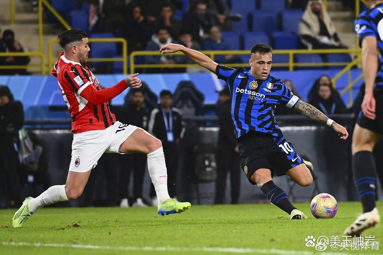 米兰队员奋力拼抢，节点赢得比赛