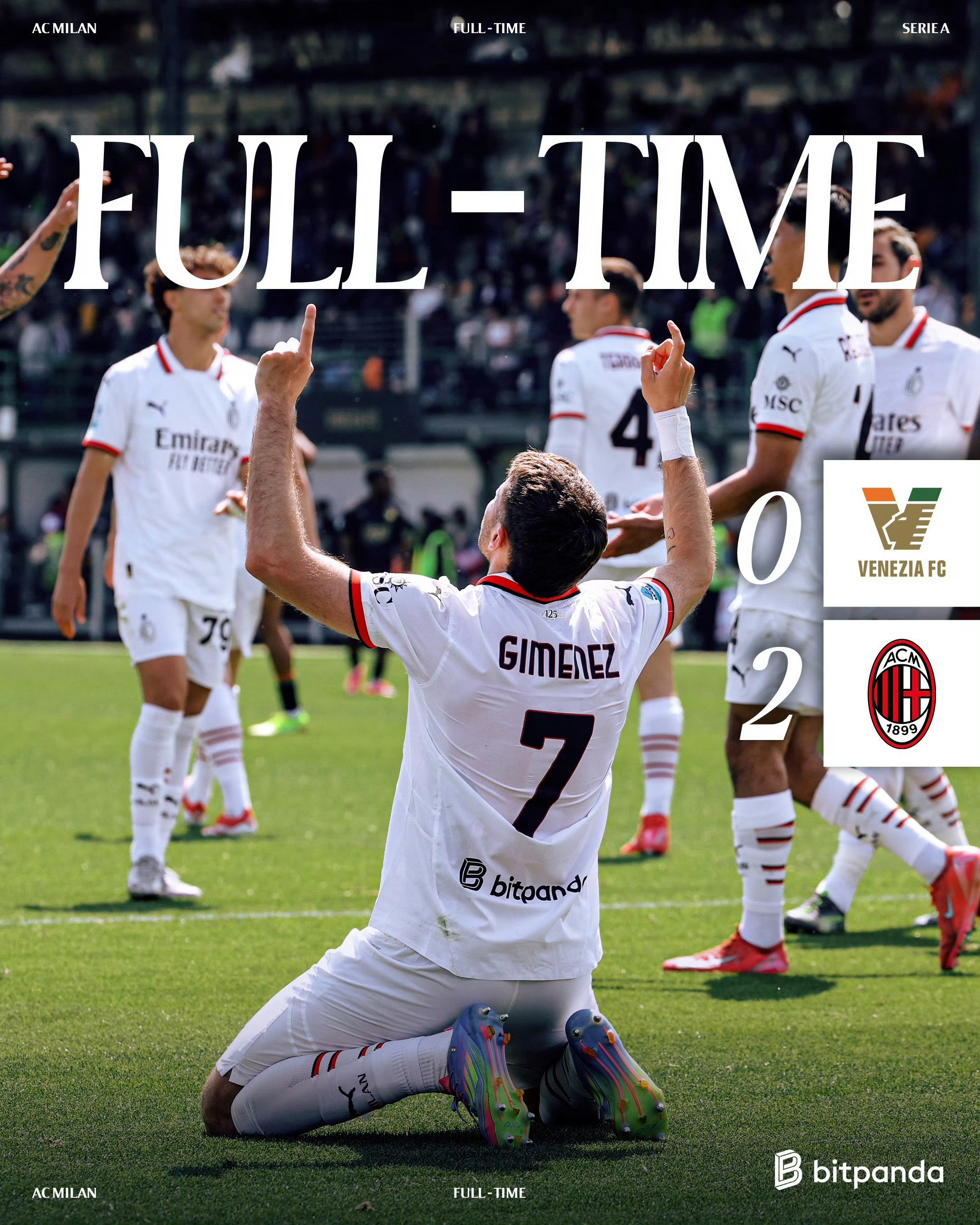 关于AC米兰客场大胜恩波利，继续保持不败的信息